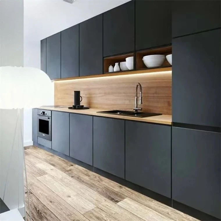 

Multifunctional solid wood modern design kitchen cabinet high-quality kitchen cabinet