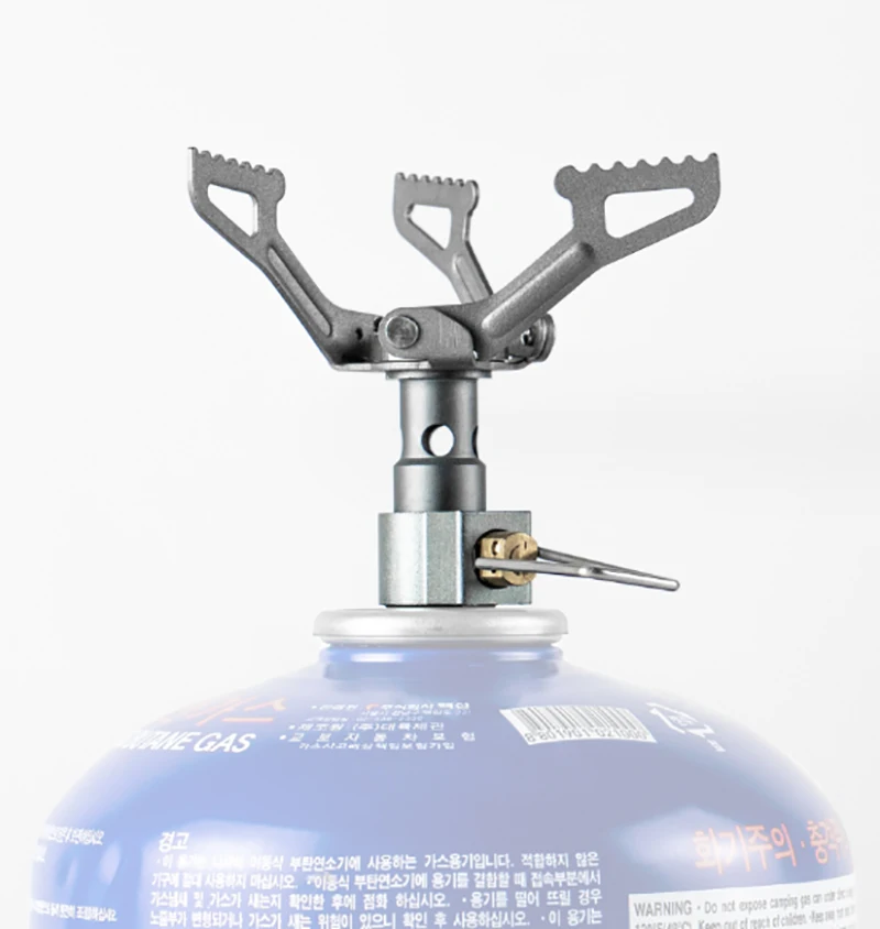 BRS Outdoor Gas Stove Mini Camping Gas Burner 25g Ultralight Titanium Picnic Hiking Cooking Stove Survival Furnace BRS-3000T
