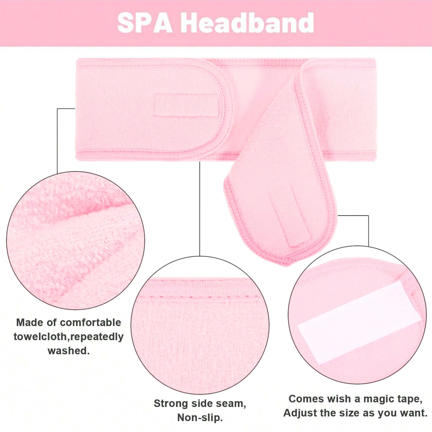 18Pcs Set Facial Care Tools Hair Band Headscarf Wrist Absorb Water Wash Face Makeup Skincare For Women