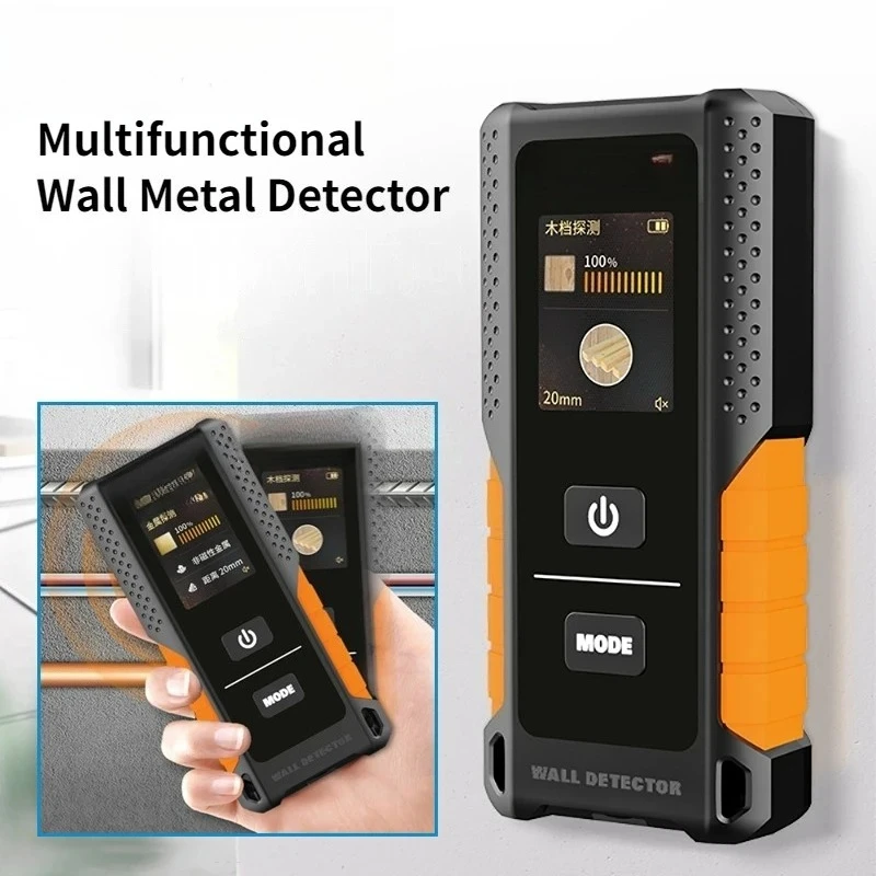 Worx Metal Stud Finder WX085 3 in 1 Multifunctional Wall Detector Metal Wood & Amp AC Wire Finding Digital Display USB Detector