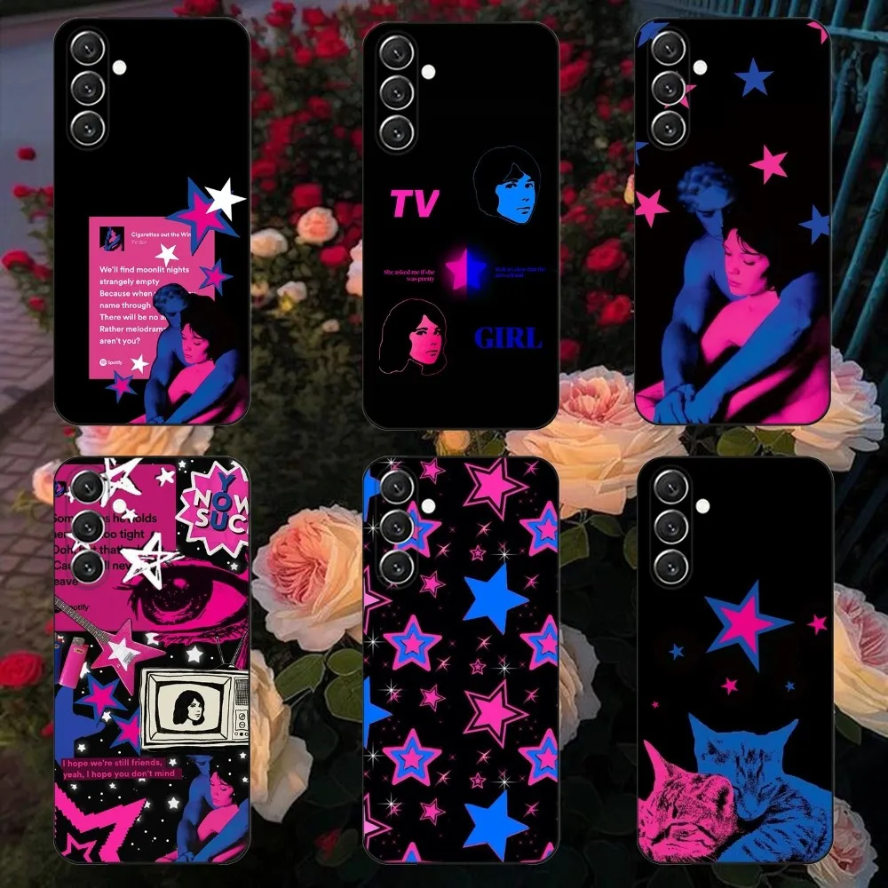 

Band TV G-Girl Phone Case For Samsung Galaxy A13,A21s,A22,A31,A32,A52,A53,A71,A80,A91 Soft Black Shell