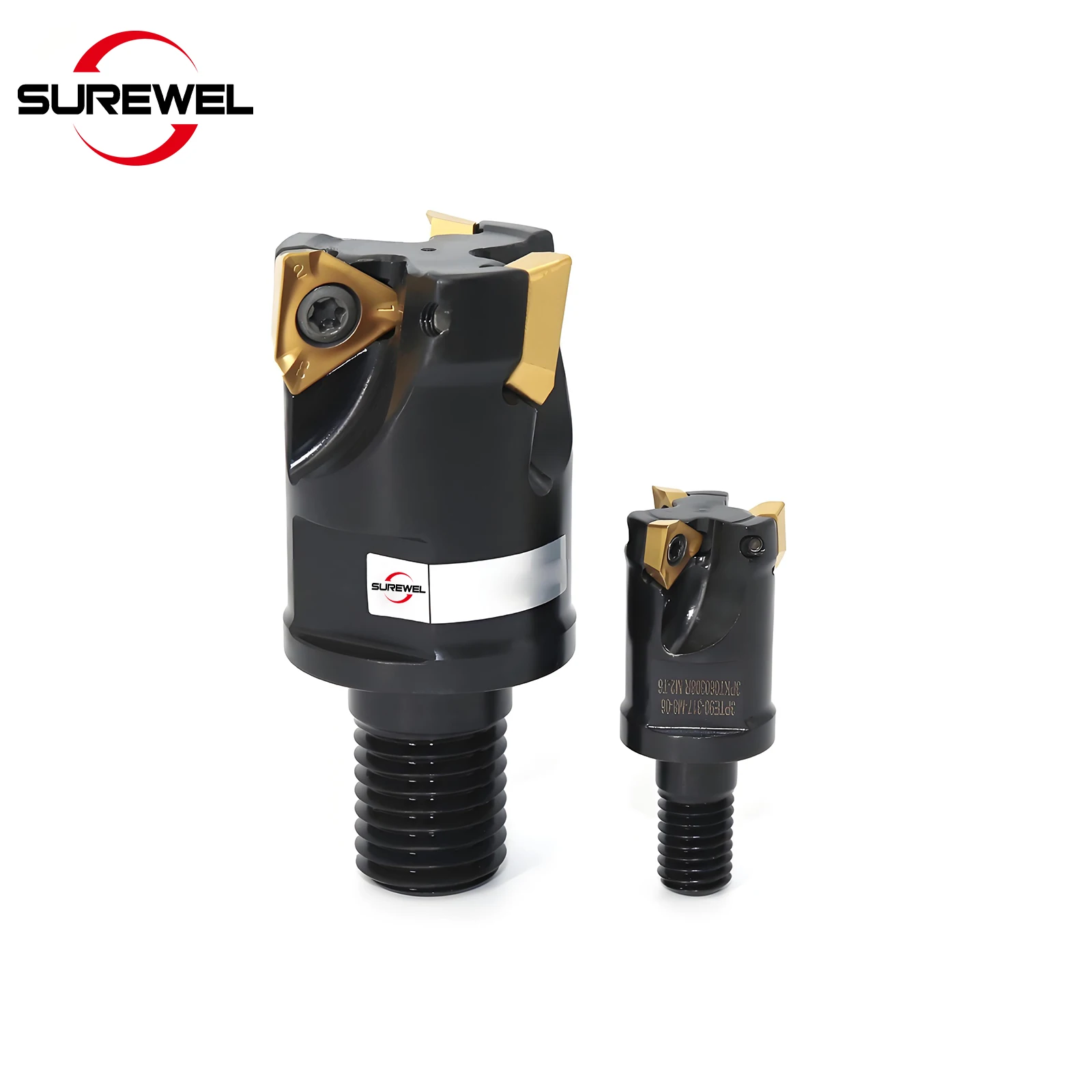 SUREWEL 3PKT Fresa modulare, denti a blocco filettato, utensili per parti di tornitura in carburo di tungsteno 3PKT060304R 3PKT100408R 3PKT150508R