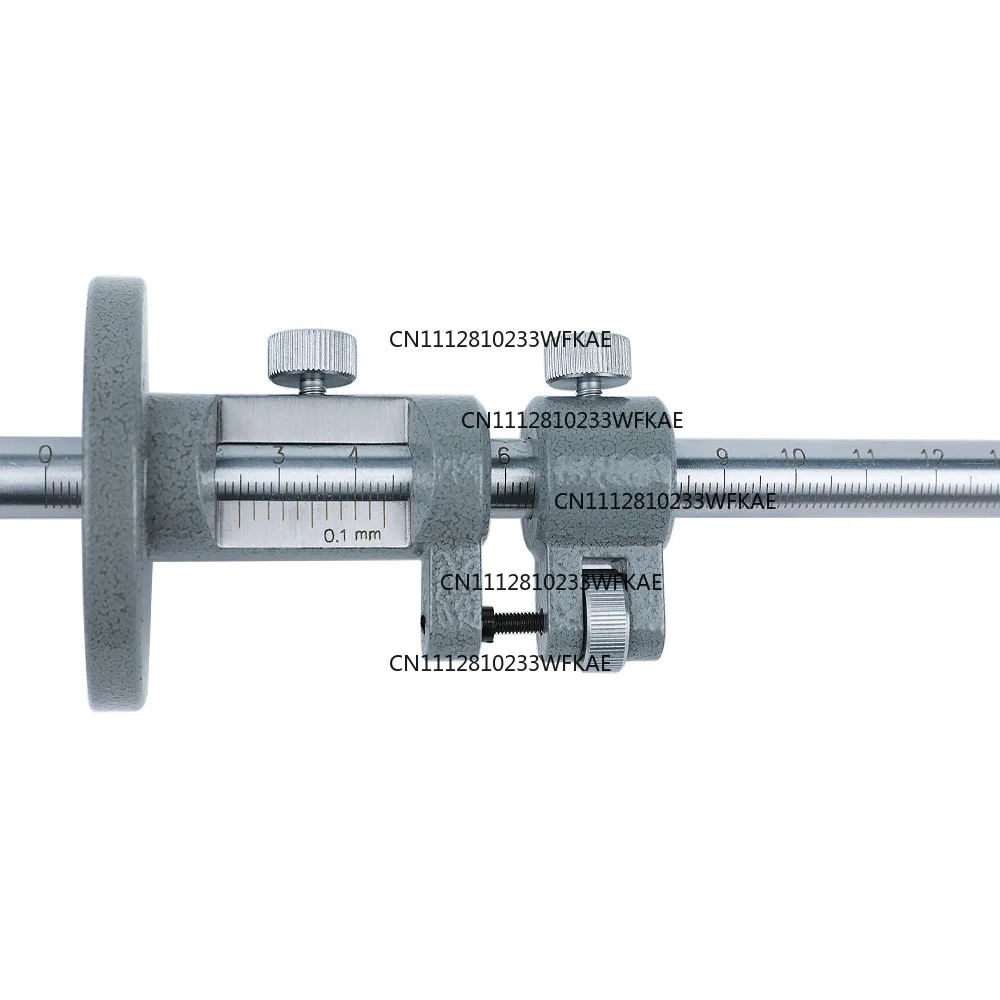 200-300-400-500Mm woodworking scriber stainless steel round plate scribing ruler round rod marking ruler