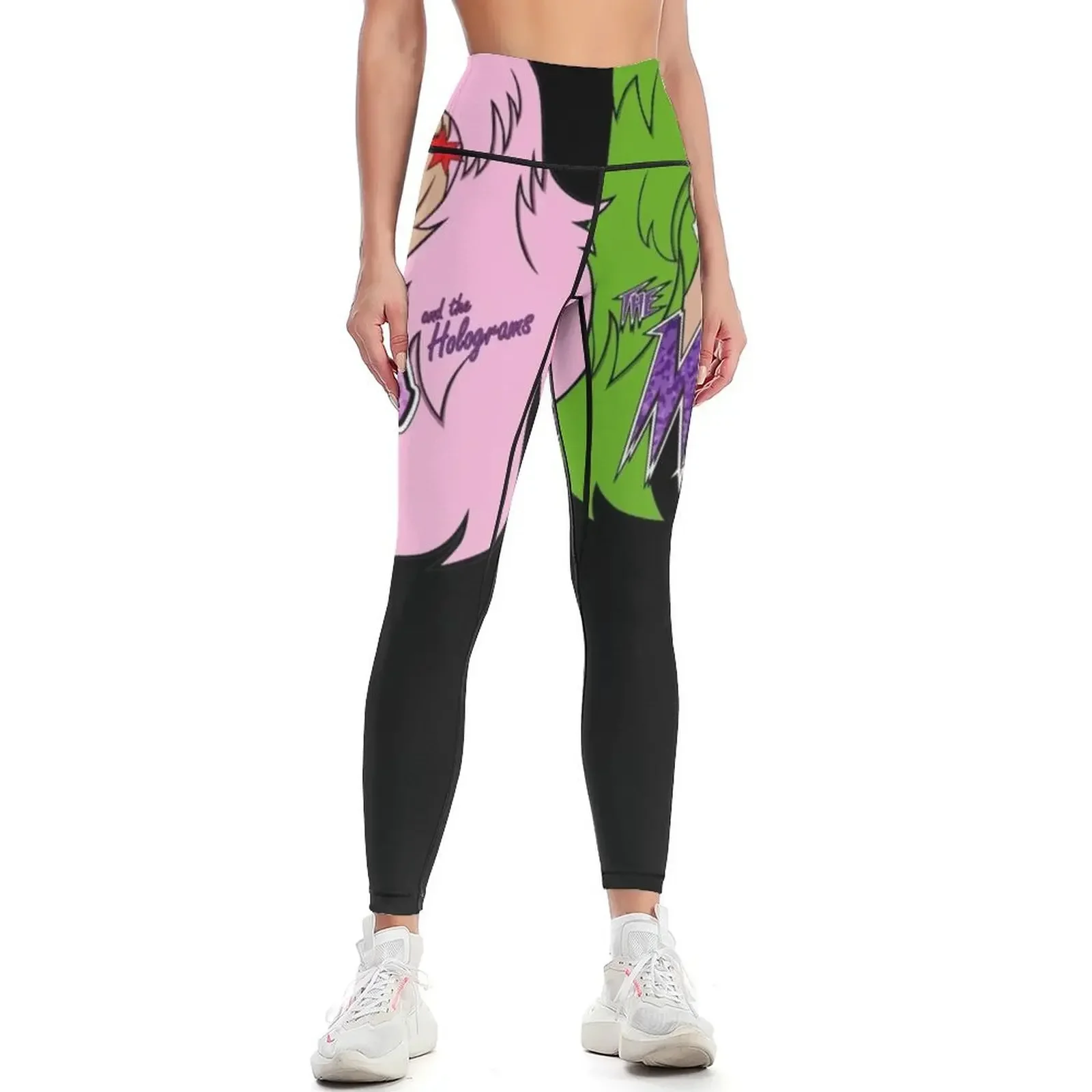 

Jem and the Holograms Vs The Misfits Leggings push up legging sportswear woman gym 2025 Women's gym legging gym Womens Leggings