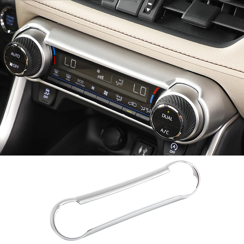 For Toyota RAV4 XA50 2019 2020 2021 2022 2023 2024 Hybrid Car Air Conditioning Knobs Switch Trim Cover Accessories