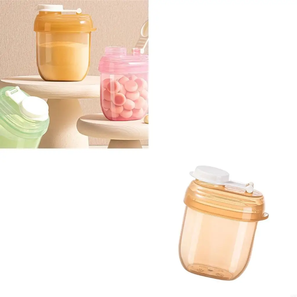 

Portable Baby Formula Dispenser Large 90ml Capacity Leakproof Design PP for Travel Convenient Feeding 425F