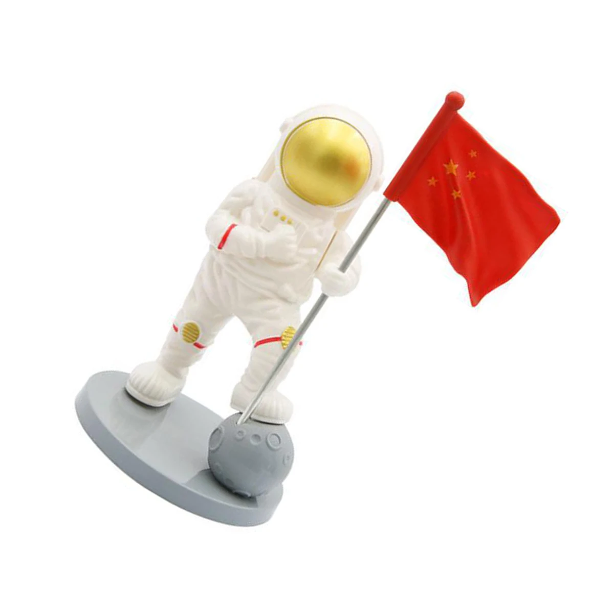 

Spaceman Astronaut Cake Decoration Sculpture Desktop Gift For Kids Cake Decor Topper Home Party Decoration Spaceman Statue