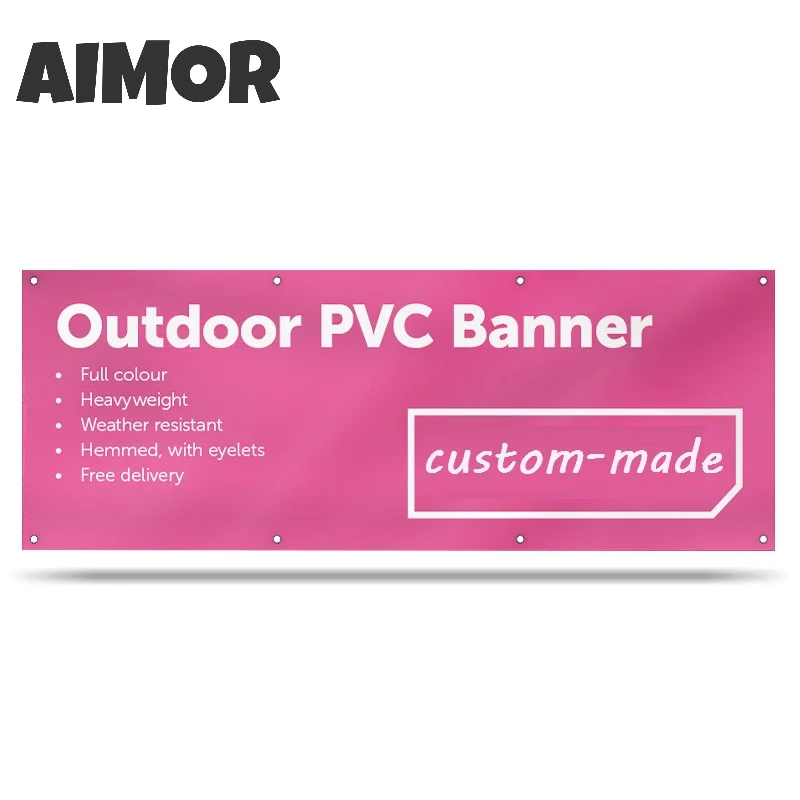 DIY Custom Advertising Party Sport Signboard Indoor Supermarket Mall Propagate Banner Printed Outdoor Decoration Exhibition