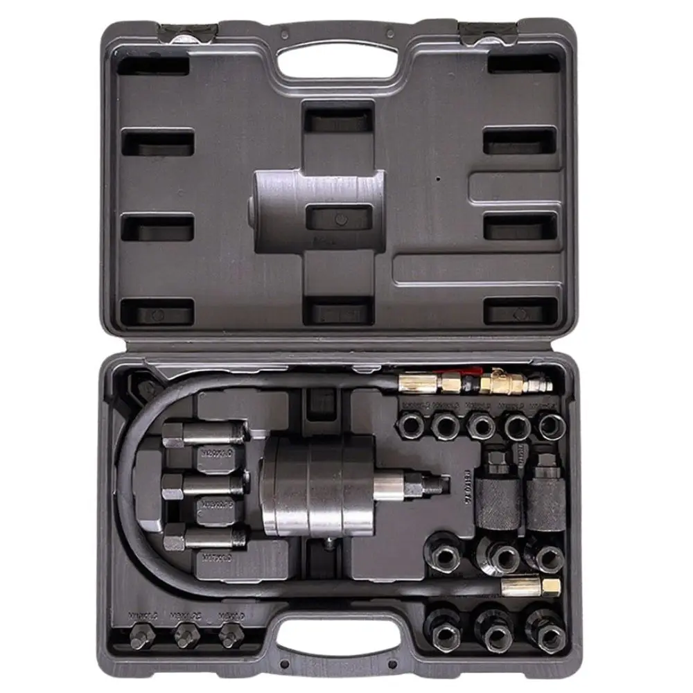 Diesel Fuel Injector Air Vibration Remover Tool Extractor Set Pneumatic Removal Tool