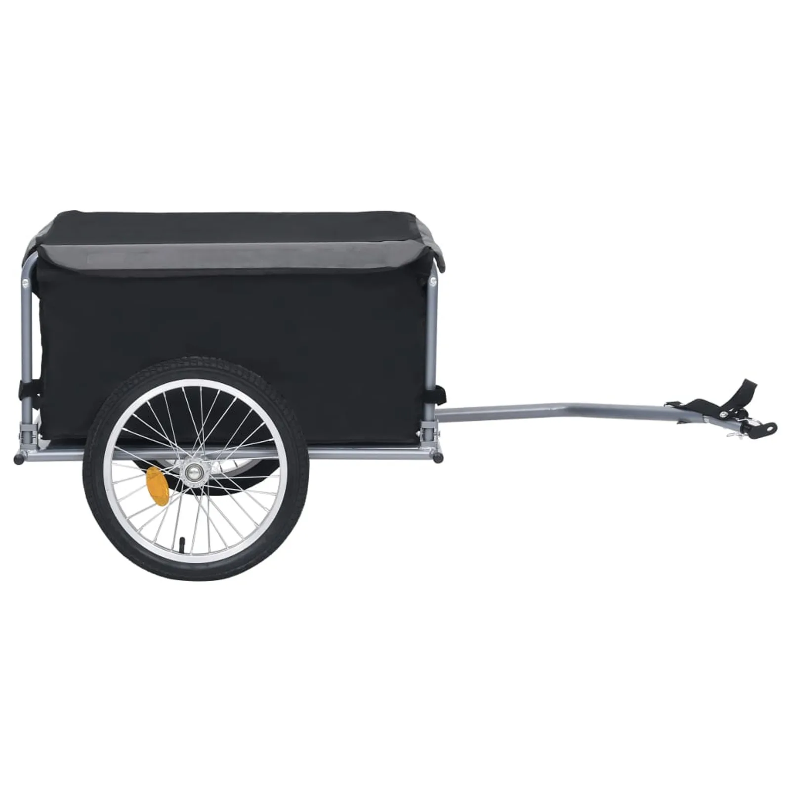 Bike Cargo Trailer Bicycle Wagon Cart Foldable Storage withSafe Reflectors Bicycle Accessory Max Load Cpacity 65 kg