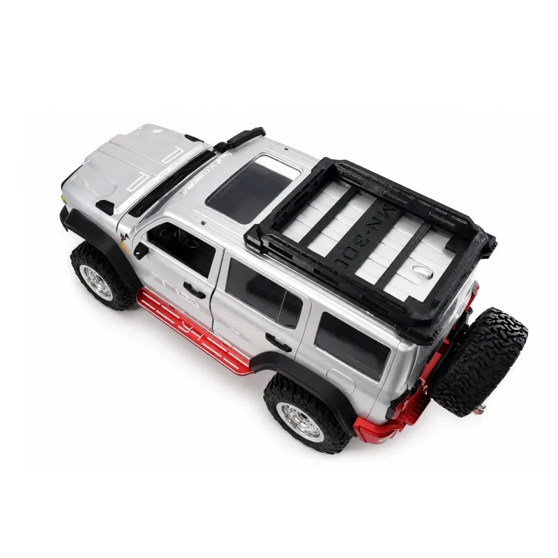 Metal Side Step Foot Pedal Upgrade Parts For 1/12 MN300 Tank300 MN212 RC Crawler Truck