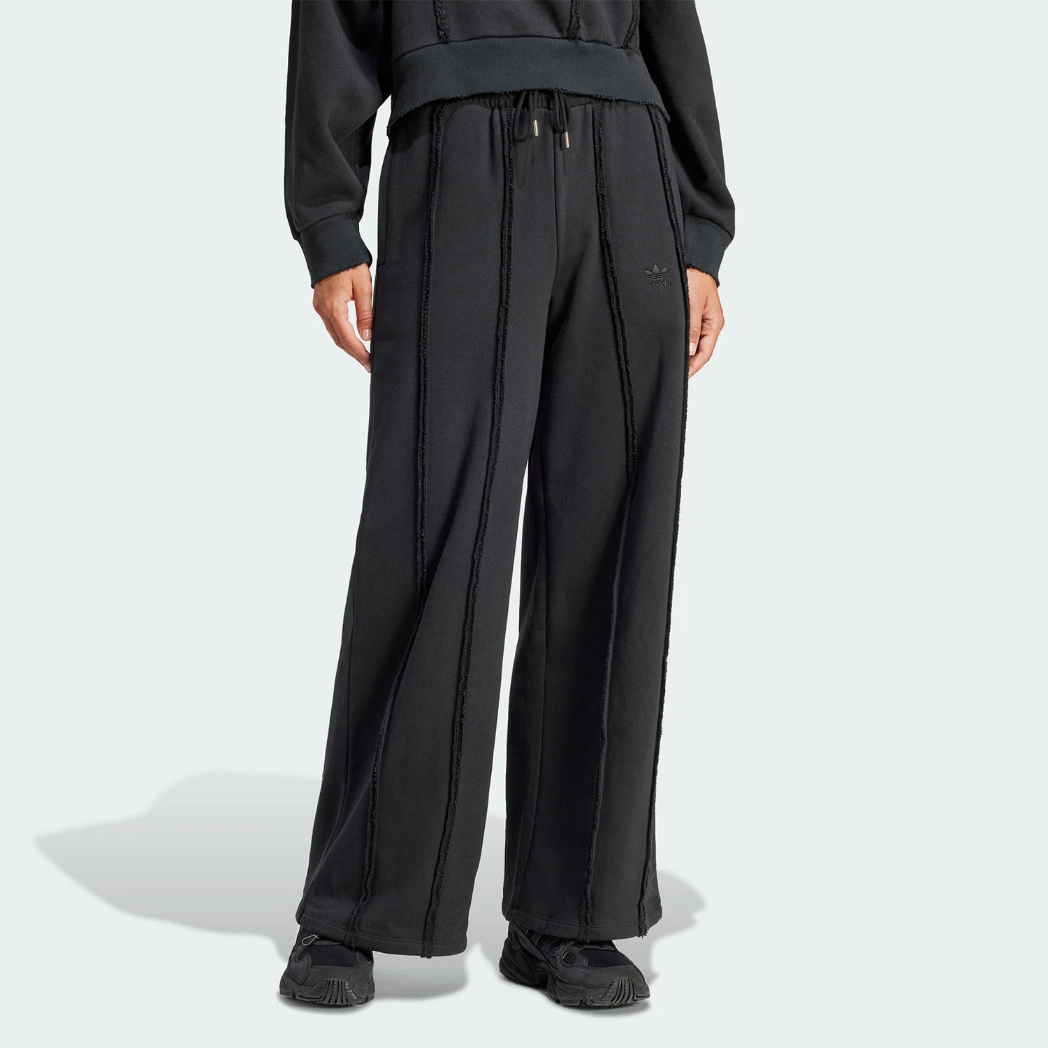 

Adidas genuine Winter New Women's Knitted Loose Sports Pants IY9018