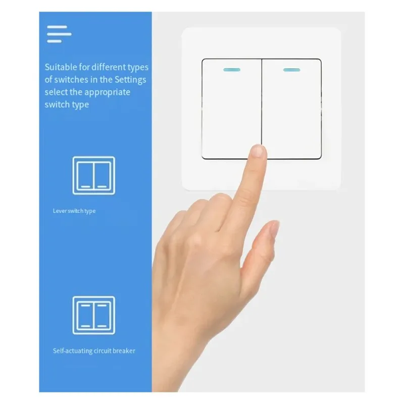 

A55T Smart Home For Alexa Google Alice Compatible 2 Channel Wi-Fi Relay Switch Module Voice Control DIY Breaker Relay Work