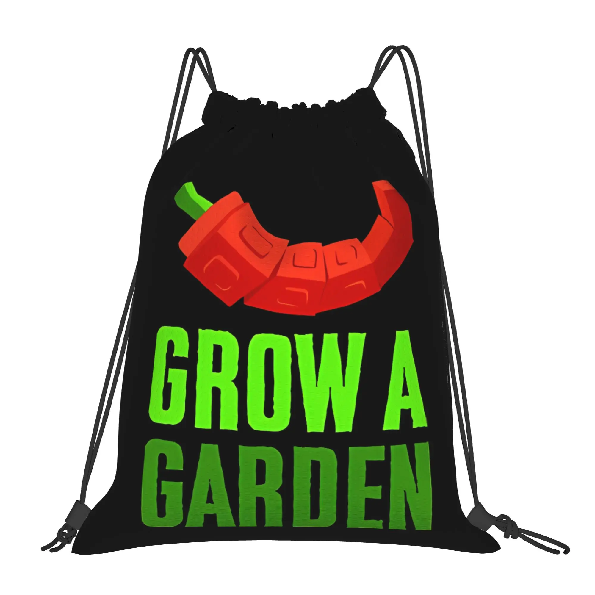 

Рюкзаки-мешки Grow a Gardenn Logo 3: портативные, для походов, велосипедные, спортивные, для хранения вещей