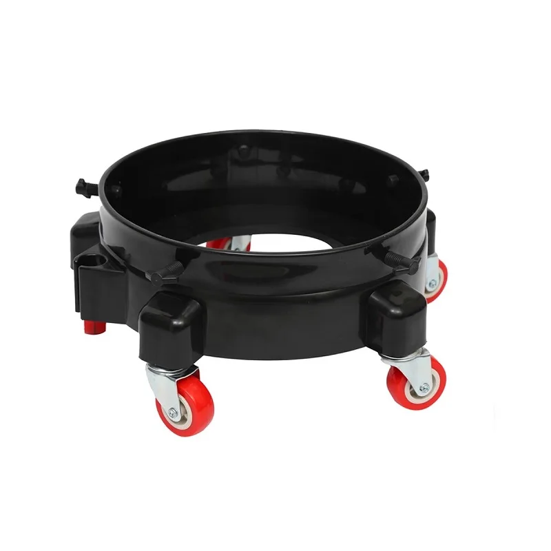 

Автомойка Съемное катящееся ведро Dolly 360° ° Набор для детализации поворотных поворотных роликов со вставками для хранения колес, фиксирующими роликами