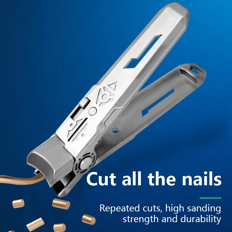 TJ SEGA-Professional Nail Clipper, prego aparador, grosso e duro Toenail, Tesoura unha, Cortador Estilo Robot, Poder e Beleza, Novo Processo