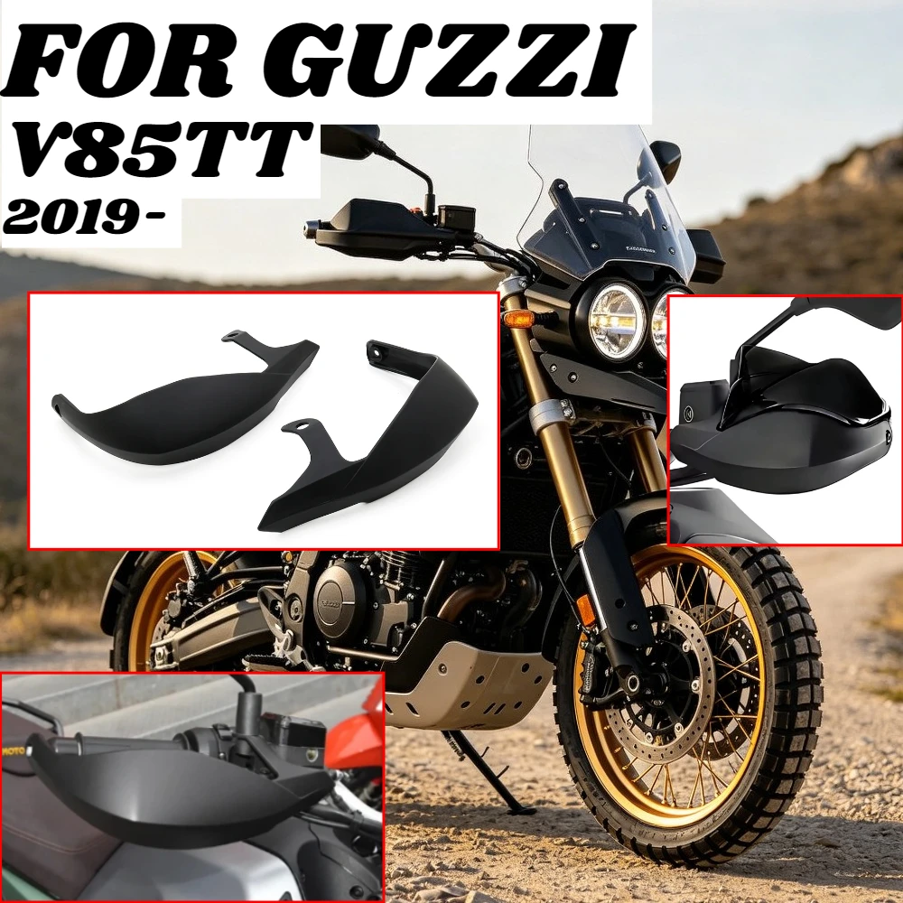

For Moto Guzzi V85TT V85 TT 2019- Motorcycle Handguard Hand Shield Protectors Windshield Accessories Hand shield Guard Protector