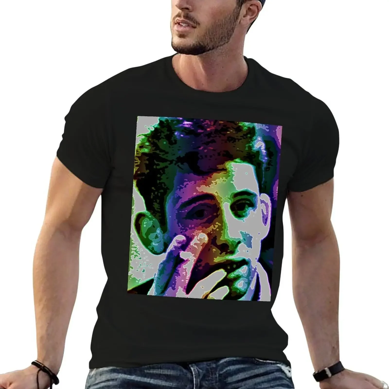 Shane MacGowan The Pogues pop art T-Shirt baggy shirts for a boy men clothes