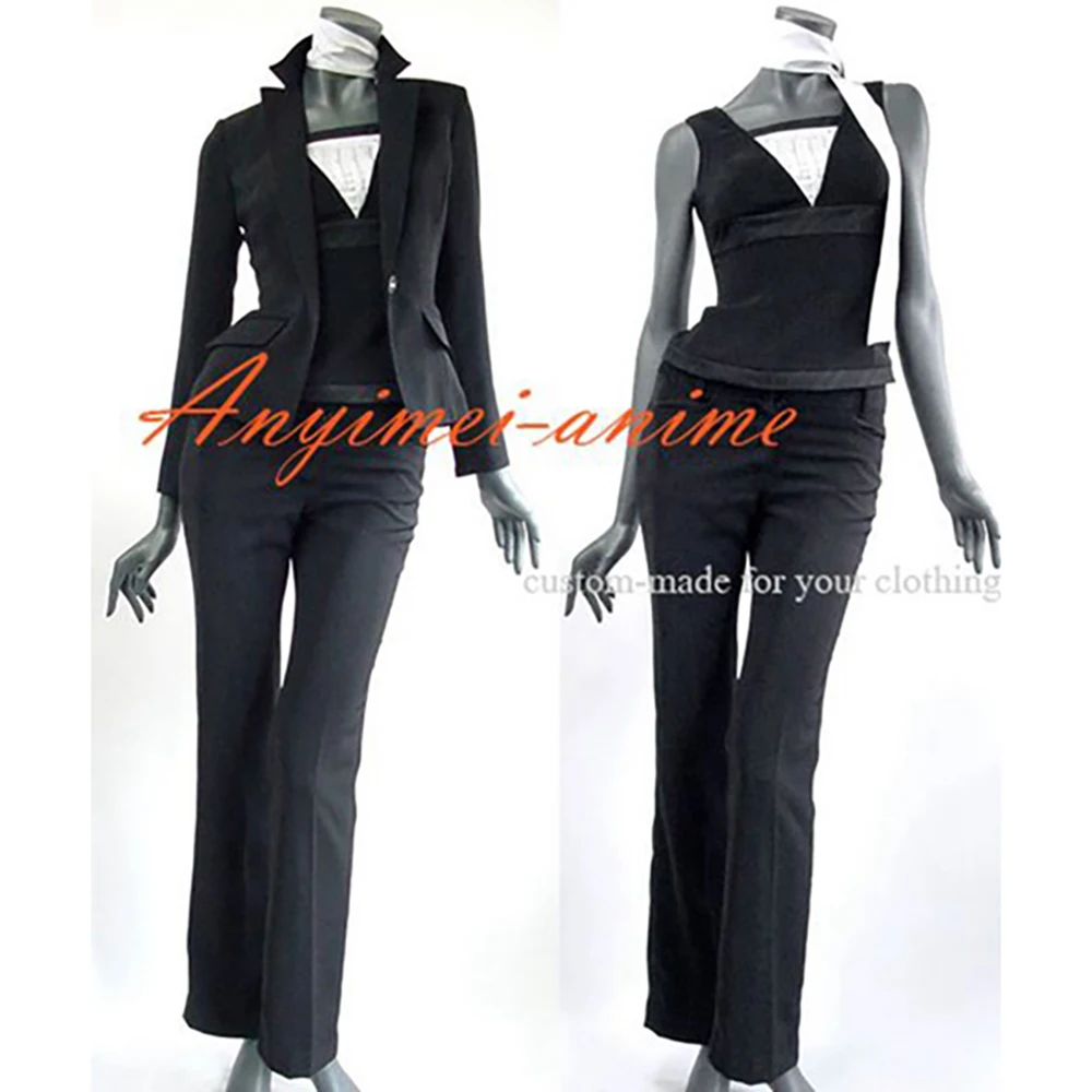 fondcosplay Women's Pant Suit The Business black cotton jacket pants Cosplay Costume CD/TV[CK924]