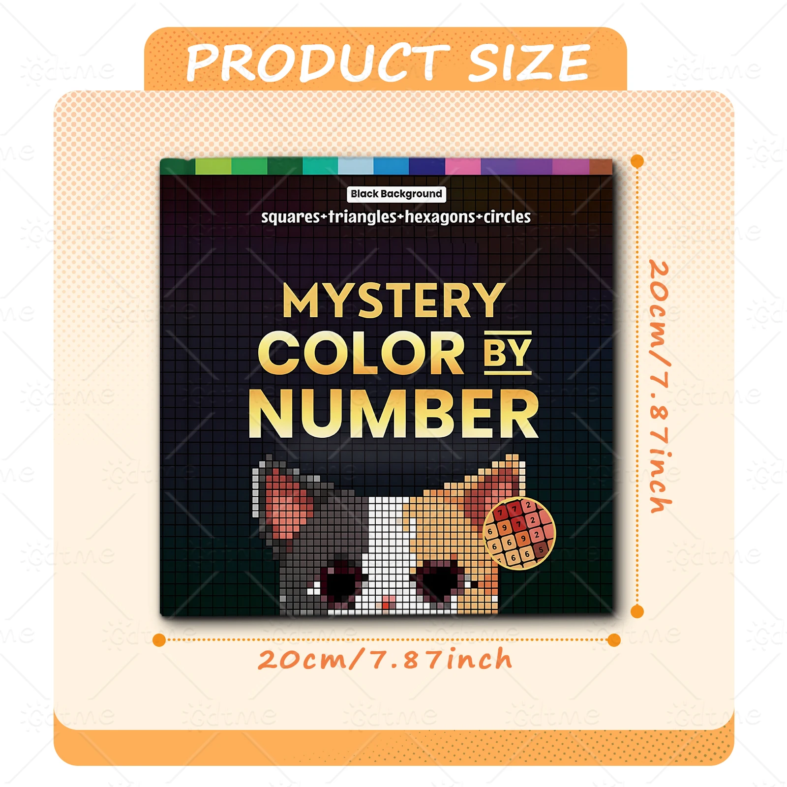 1pc Mystery Mosaics Pixel Anim - đánh giá và giá Photography Book