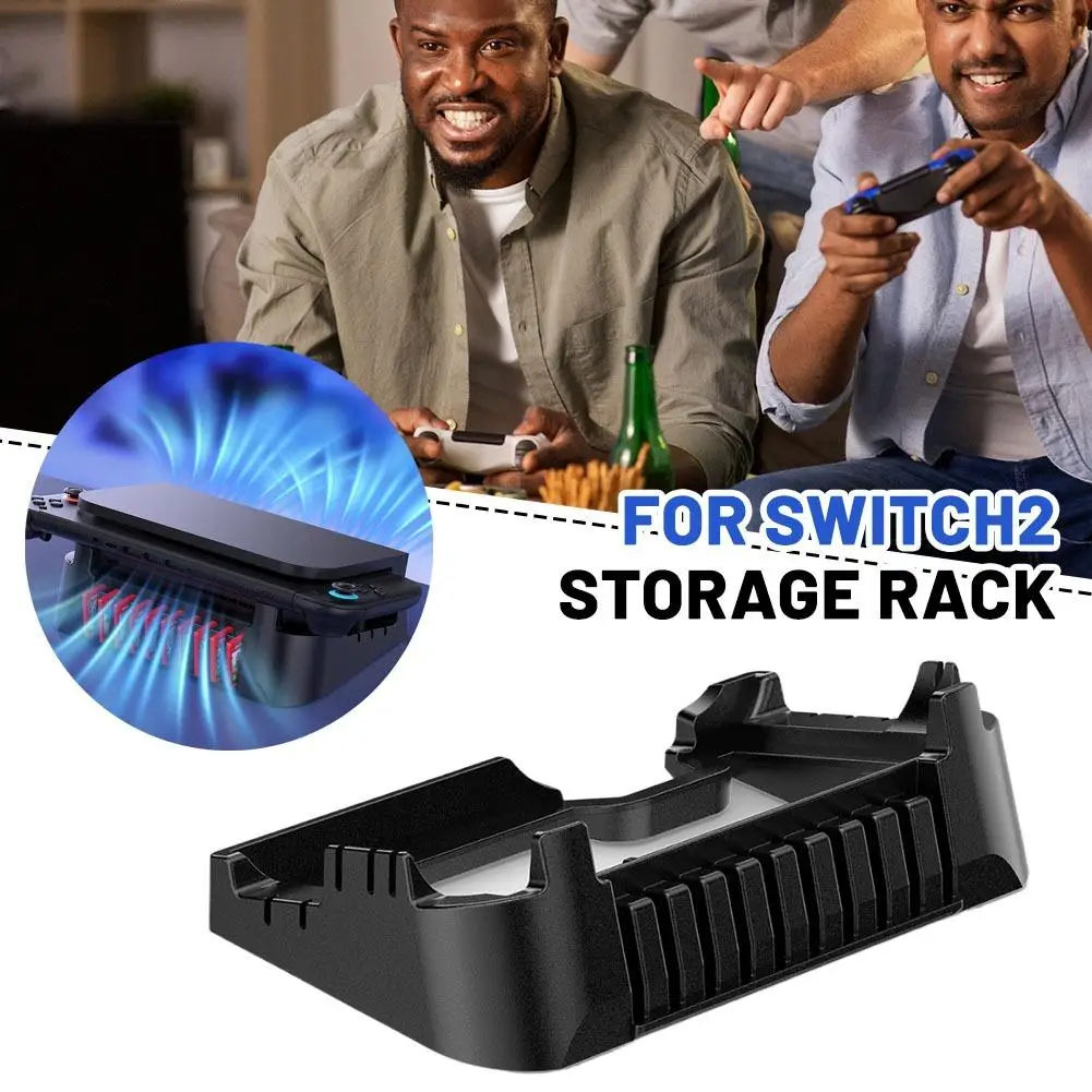 لحامل تخزين Switch 2/Switch/OLED متوافق مع جميع خراطيش ألعاب وحدة التحكم وحماية التخزين المتكاملة