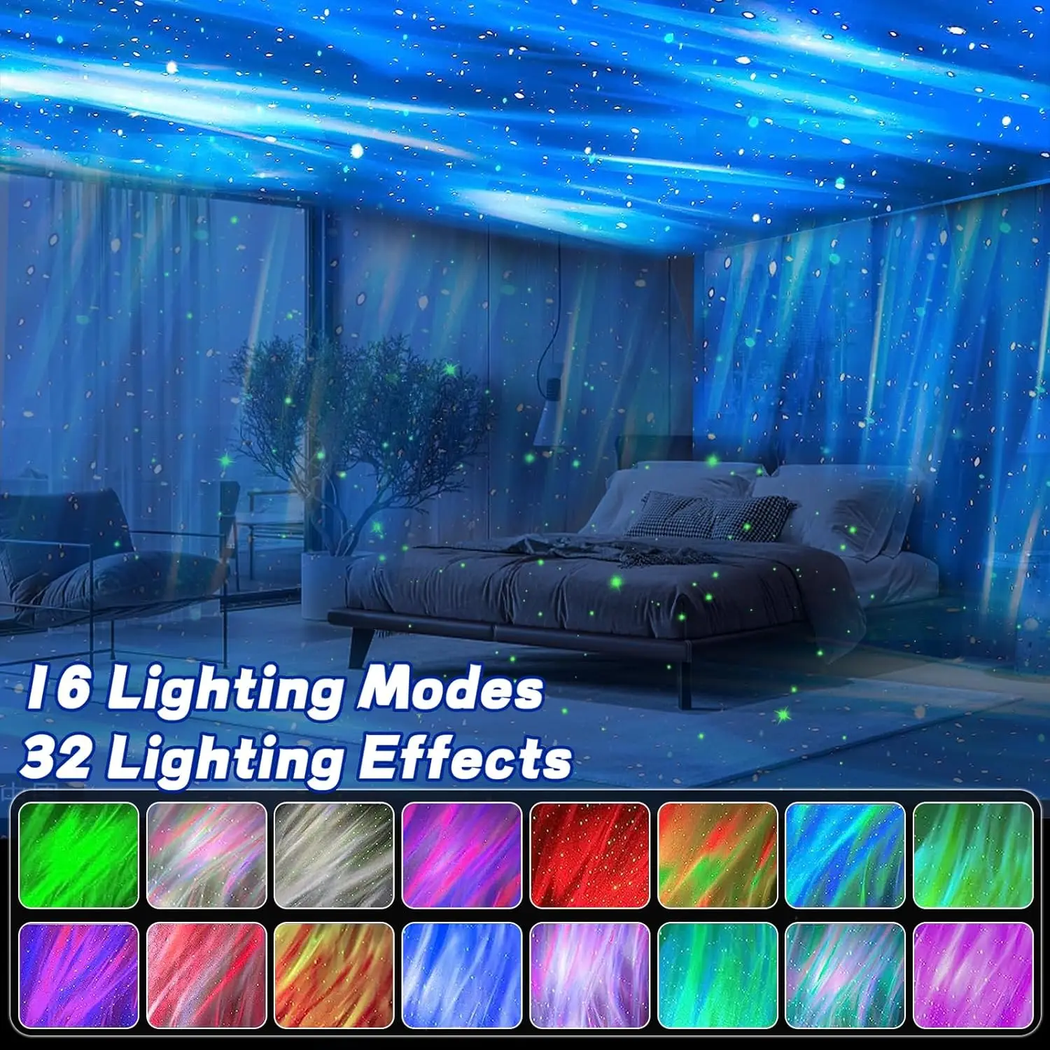 Proyector de luces del Norte para niños y adultos, astronauta, Aurora, luz nocturna, Spaceman, sala de juegos, fiesta, decoración del hogar,