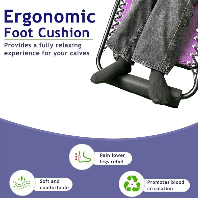 【TODAY-ONLY!】Zero Gravity Chair For Foot Rest Cushion For Anti-Gravity Folding Recliner, For Footrest Cushion Adjustable Pad