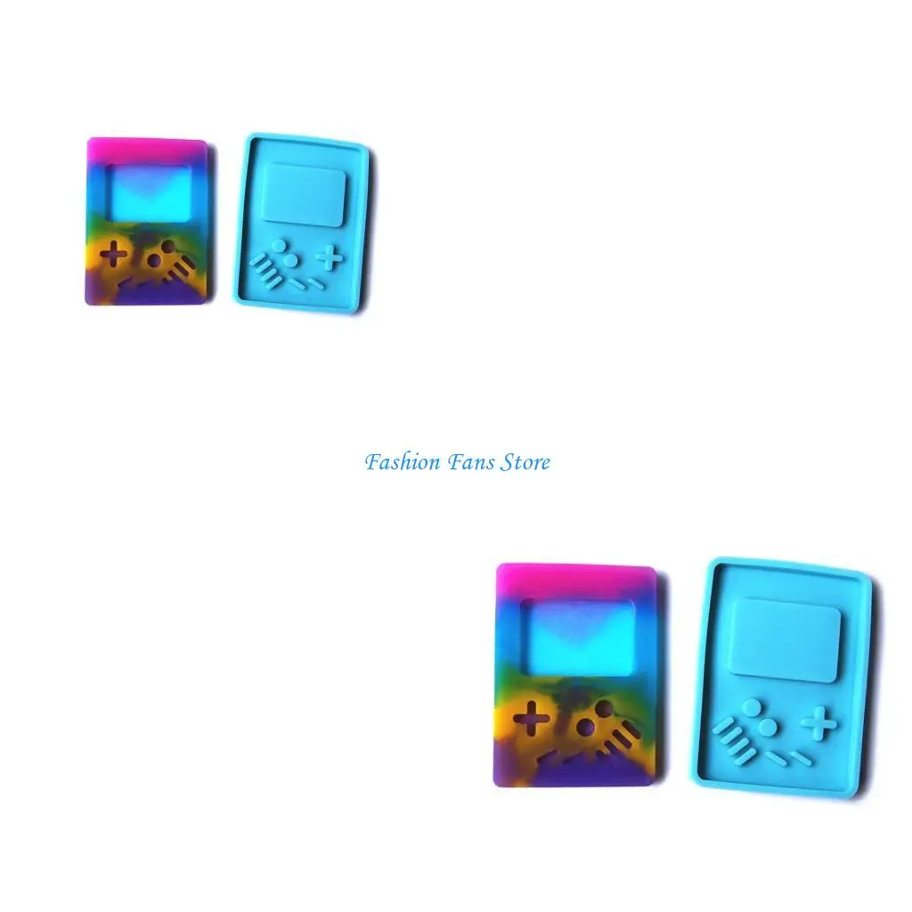 

Keychain Silicone Mold Square Game Machine UV Epoxy Resin Casting