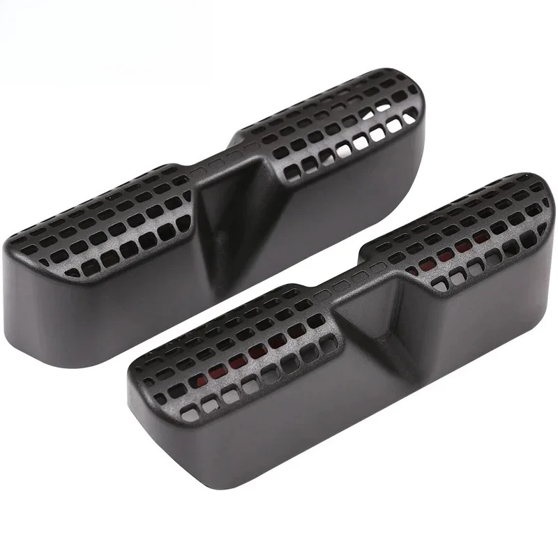Car interior Air conditioning vent Protective cover Vent Cover Rear Seat anti dust ABS refit 2PCS For BMW X3 X4 F25 F26 2013-17