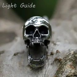 2022 NEW Men's 316L stainless-steel Goat Skull Opener punk party Pendant Necklace High QualityJewelry free shipping