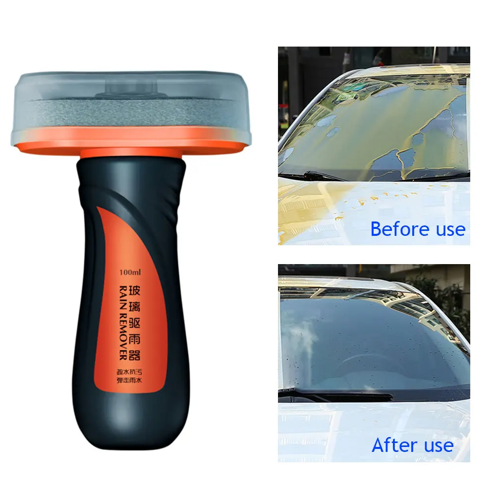 

100ml Anti Rain Coating Automotive Glass Coating Agent Car Front Windshield Cleaner Rain Repellent Agent Oil Film Remover Car