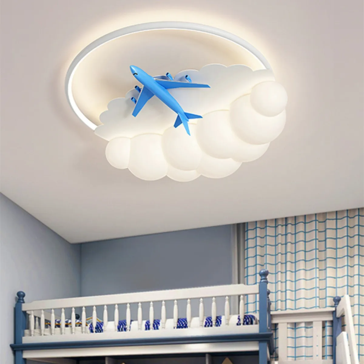 Modern Led Children's Bedroom Ceiling Lihgts Cloud Airplane Chandelier Boy Girl Room Lamps Home Indoor Decor Lighting Fixtures