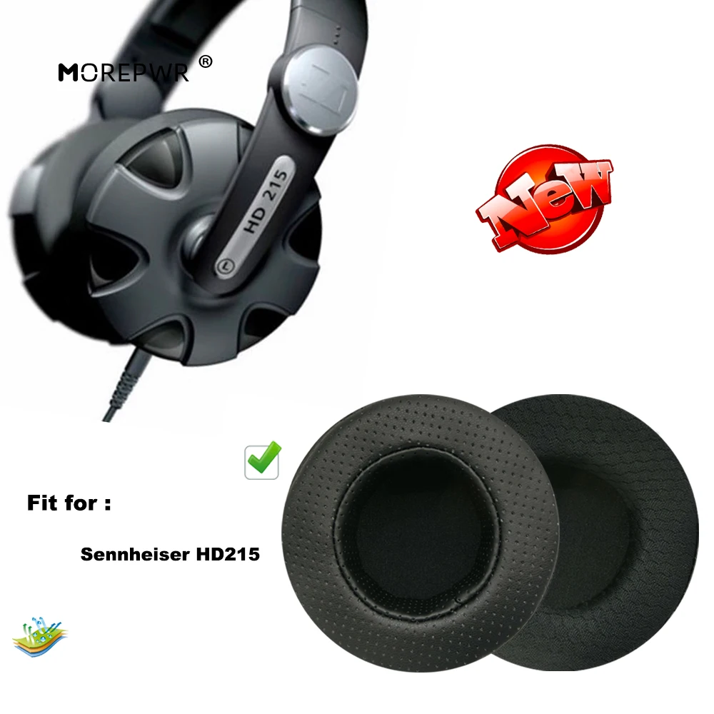 

Replacement Ear Pads for Sennheiser HD215 Headset Parts Leather Cushion Velvet Earmuff Earphone Sleeve Cover