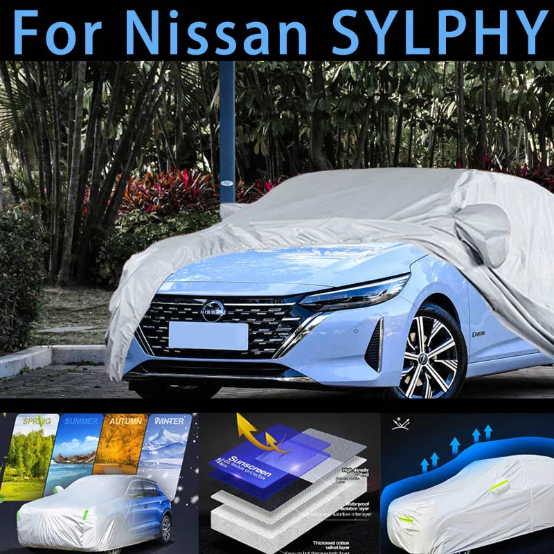 

For Nissan SYLPHY Car protective cover,sun protection,rain protection, UV protection,dust prevention auto paint protective