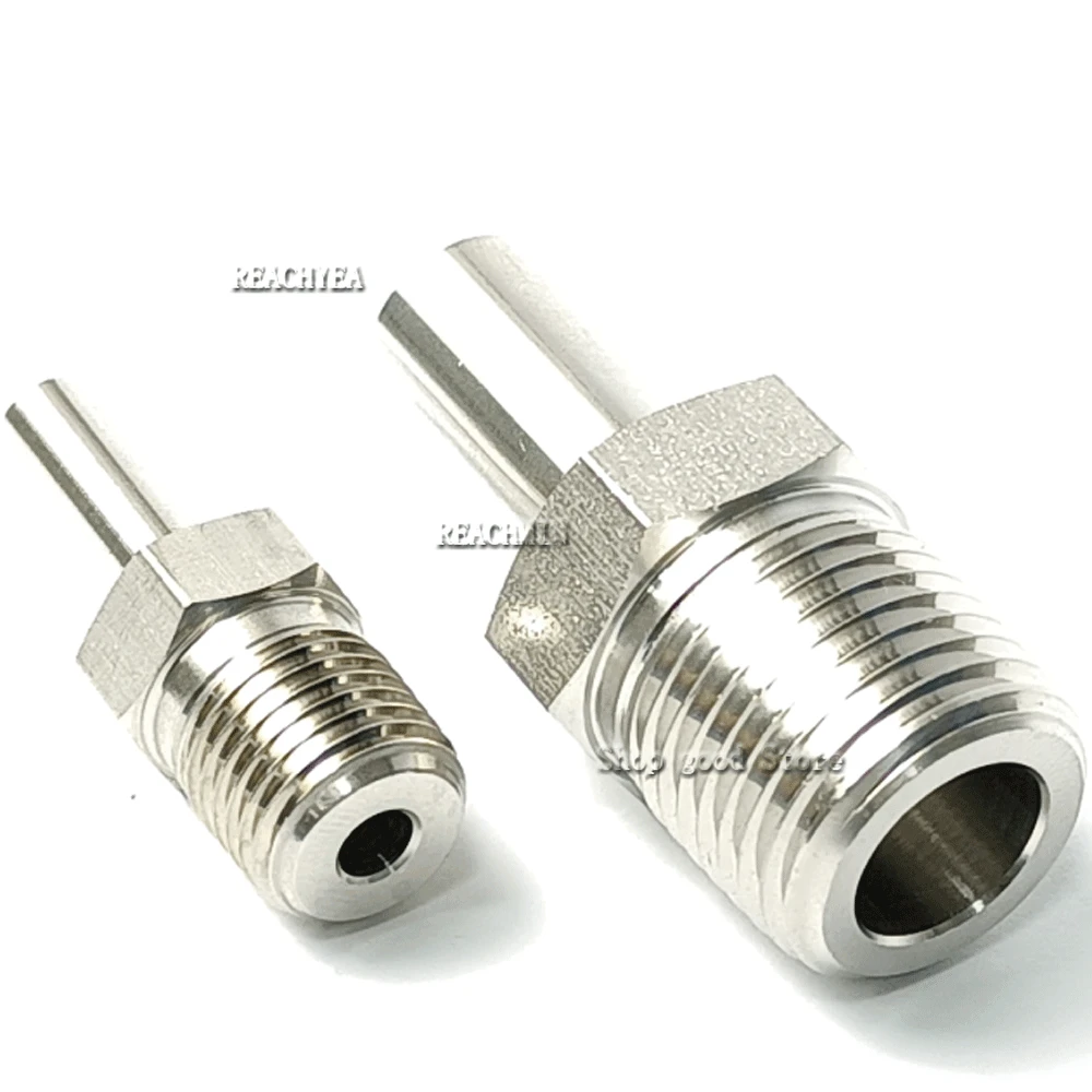 

1/8" 1/4" 1/2" NPT Male To 3/8" Tube Auto Welding SUS316L Stainless Steel Pipe Fitting Connector Adapter