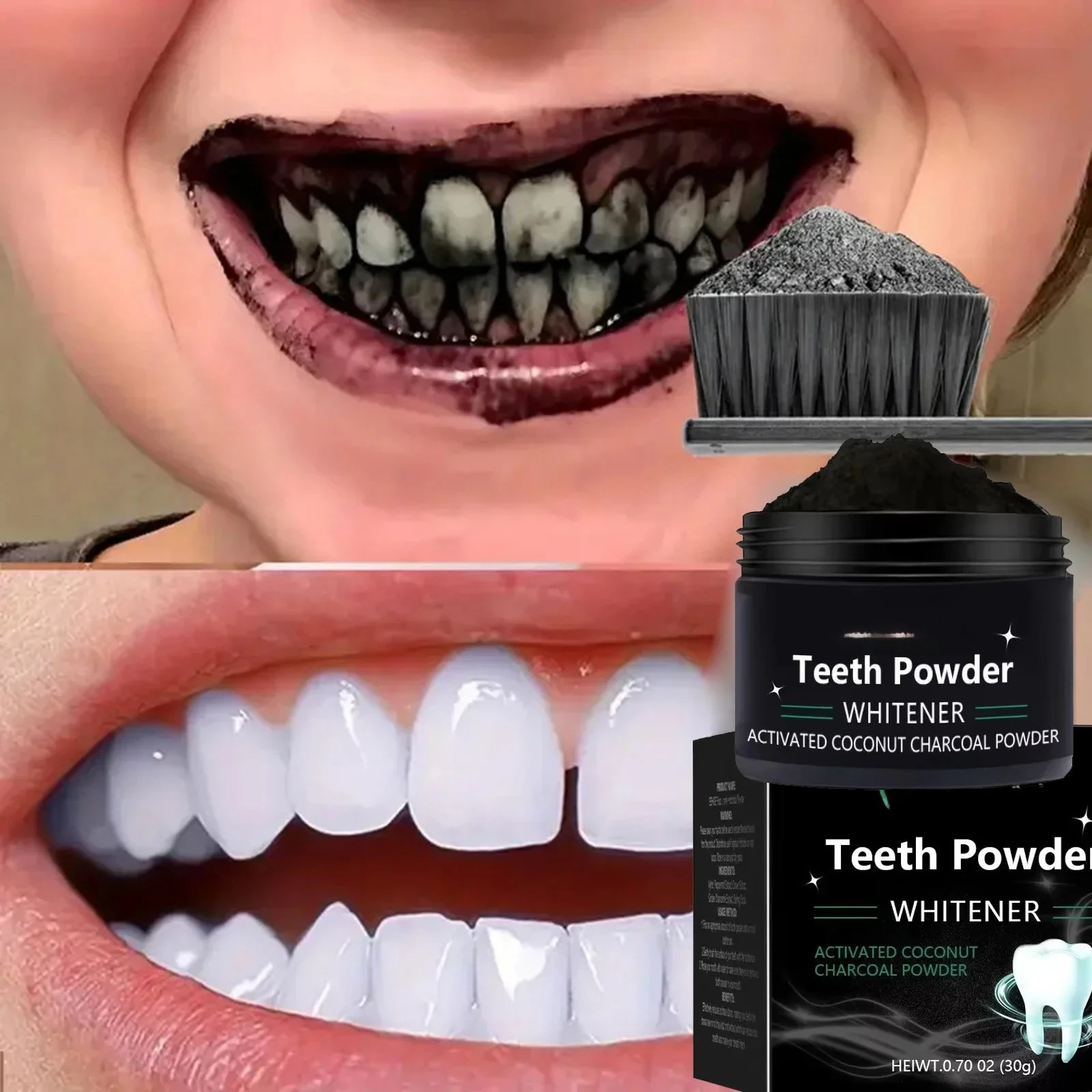 Tooth Whitening Powder - Natural Whitening and Deep Cleaning for Men and Women, Fresh Breath Daily Toothpaste 2026