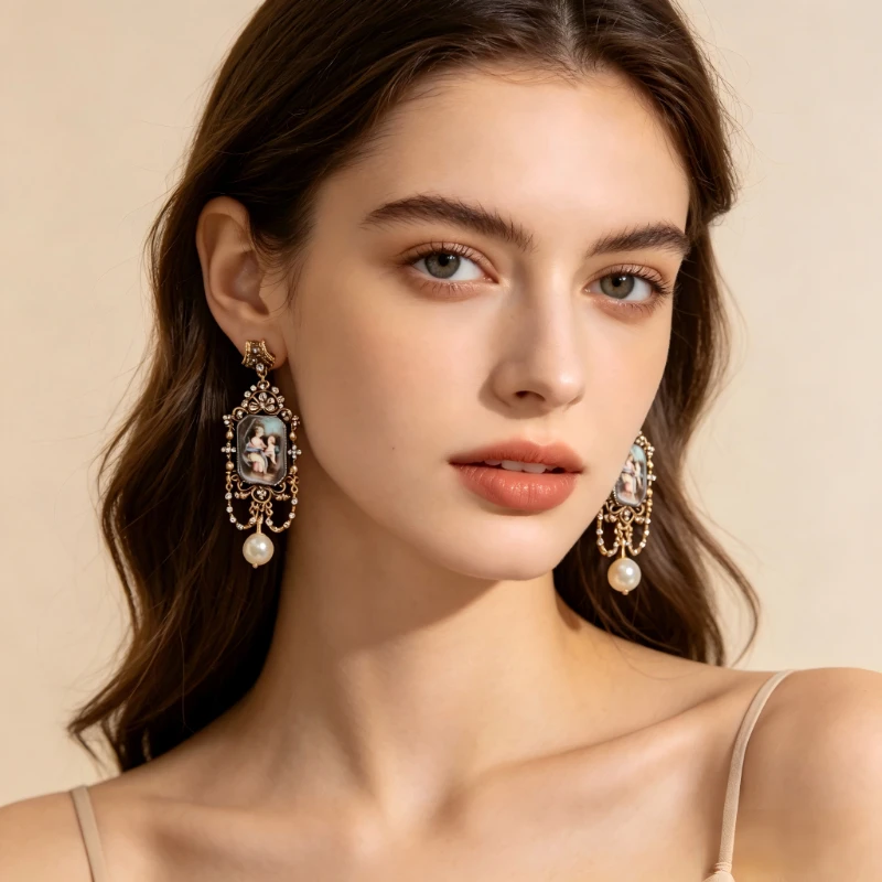 Boucles d'oreilles pendantes s - Vintage Collectible Figures avis et prix