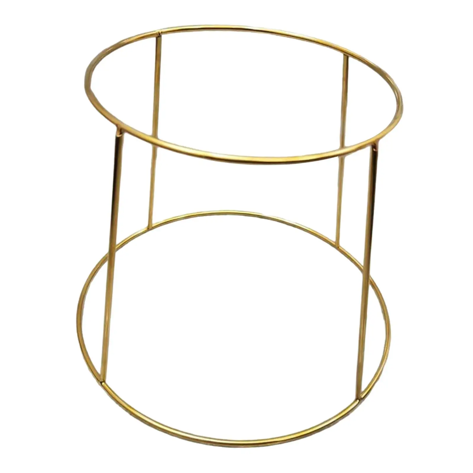 Two Tier Seafood Tray Rack Multifunctional Wire Pizza Platter Holder Stainless Steel Riser for Home Restaurant