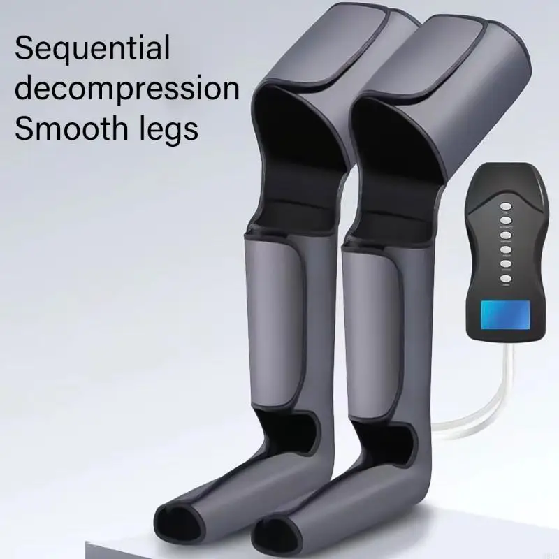 M89F Leg Massager for Relaxation Swelling Circulation Air Compression Foot and Leg Massager 3 Modes Calf Massager