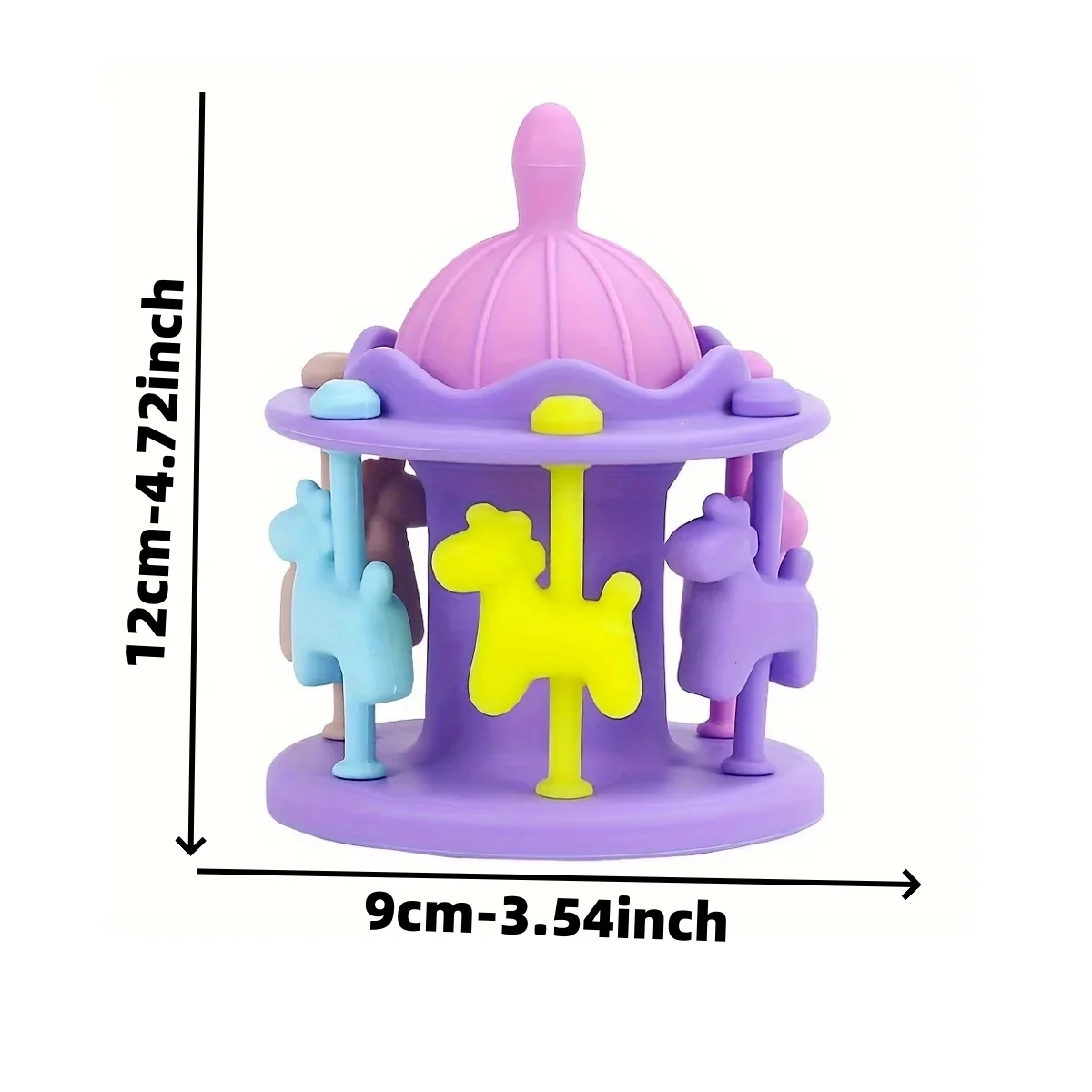 Anillos de dentición, juguetes para la dentición, carrusel, bolas de mano, palitos de dentición antisucción para bebés, anillos de dentición, pequeños regalos