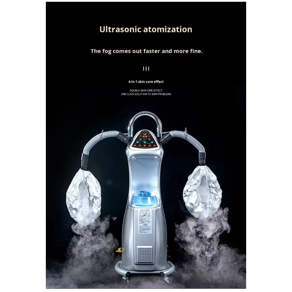 Portable Hair Steamer Machine, Salon Hair Care, Biochemical Instrument, Oxygen Ozone Therapy, Hair Stand Light, Spa Equipment