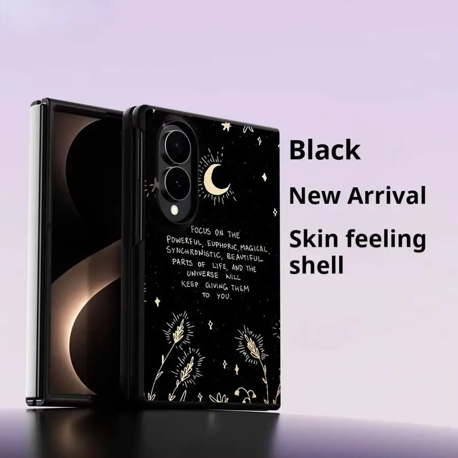 Luxury Phone Cover Case for Samsung Galaxy Z Fold 8 Z Fold8 Wide ZFold8 ZFold Wide Moon Tarot Art