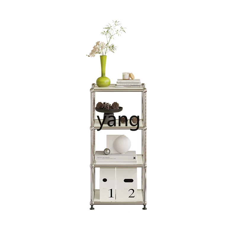 

CX shelf living room floor storage display simple white display rack