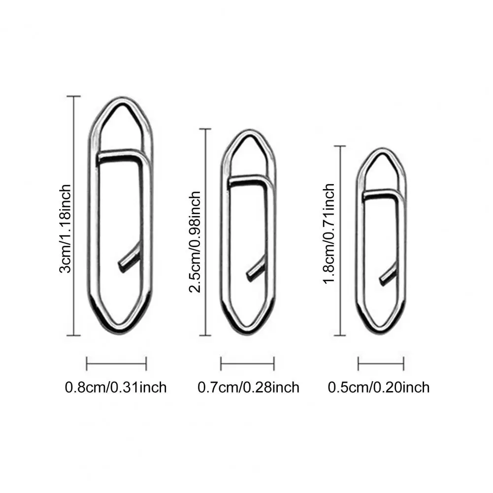 

Рыболовный зажим из нержавеющей стали, прочная рыболовная приманка, 260 шт., скоростные зажимы из нержавеющей стали, быстрые разъемы, высокая прочность