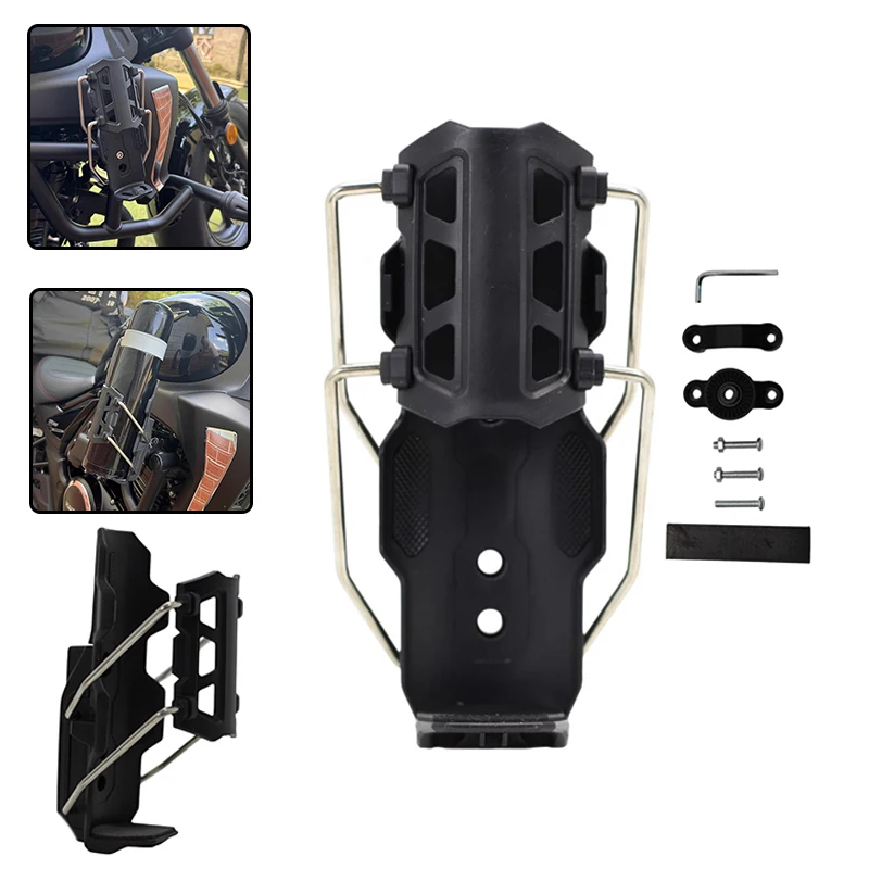 

Universal Motorcycle Bottle Holder Accessorie For BMW R1200GS R1250GS R1300GS For Yamaha Tenere700 For Honda CRF1000L Cup Holder