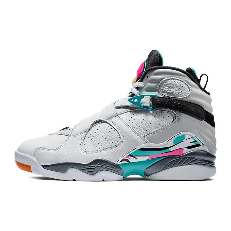 Nike Jordan 8 Retro South Beach Sneakers shoes 305381-113