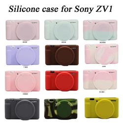 Soft Silicone Camera Case Protective Skin Rubber Cover Body Cover For Sony ZV1