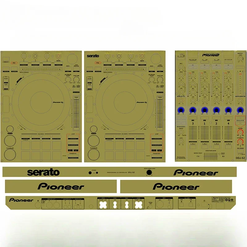 DDJ-SZ skin suitable for Pioneer controllers,Multiple colors available