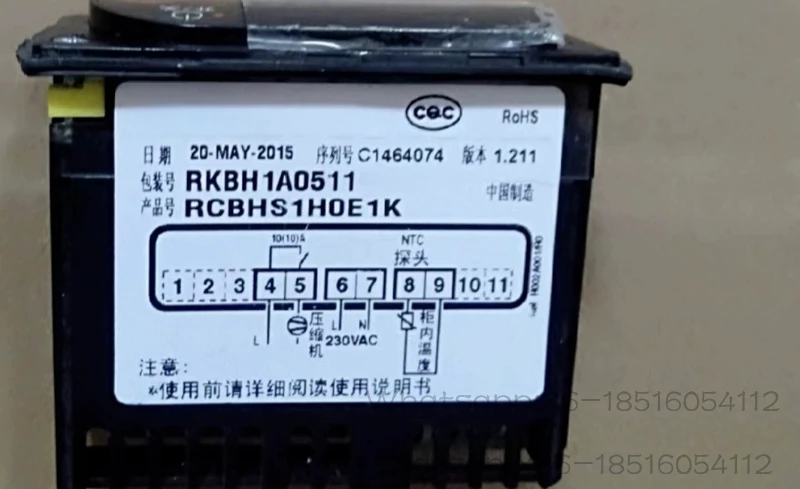 

Контроллер температуры для морозильной камеры RKBH1A0511 RCBHS1H0E1K RCBHS1HOE1K, аксессуары