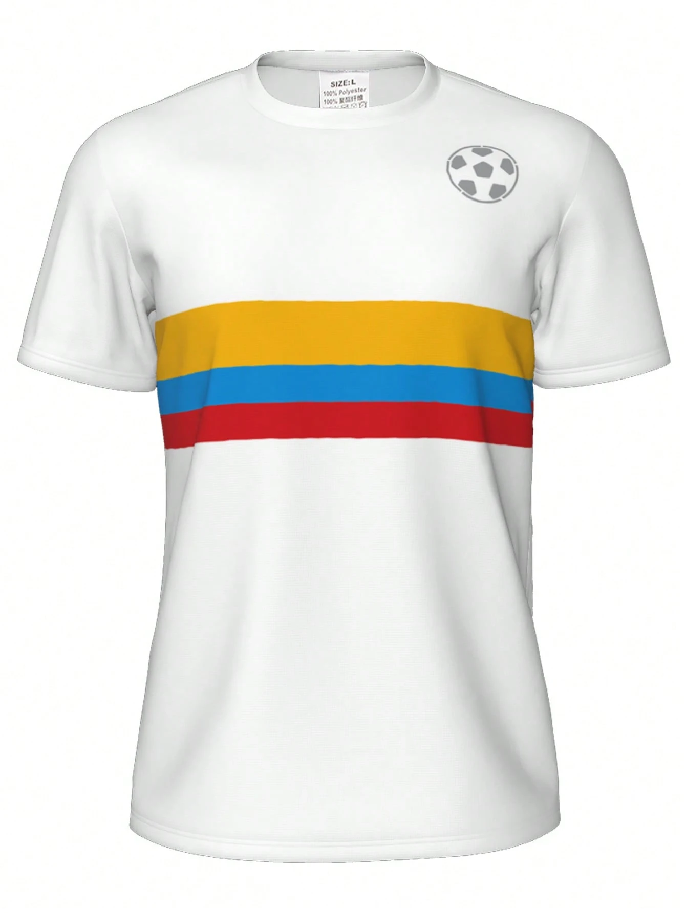 Mexico Soccer Jersey Men, Breathable Football Shirt Short Sleeve Mexican National Team Style Fan Jersey image 5